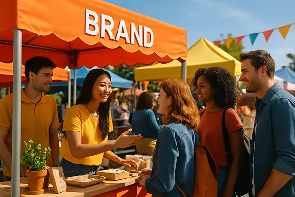 Marketing at fair
