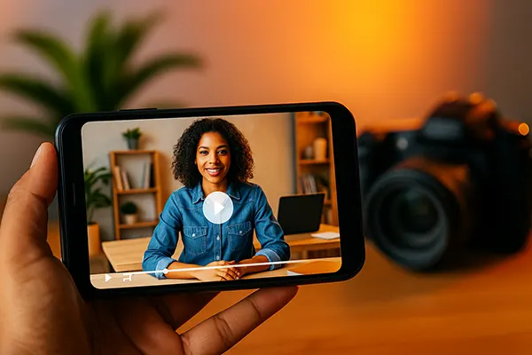 Marketing video clip