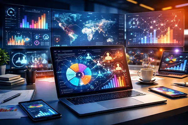 Audience simulation graph